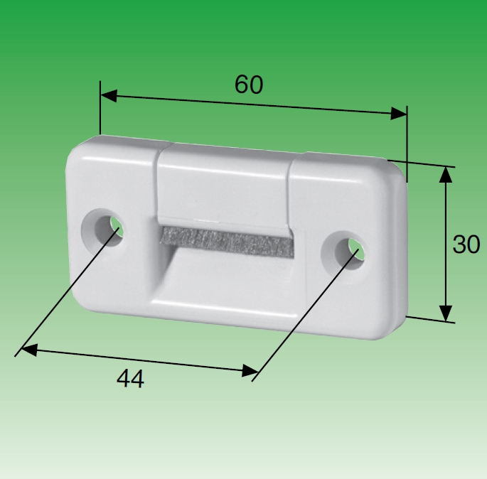 Selve Gurtführung aus Kunststoff, bis 23 mm Gurt