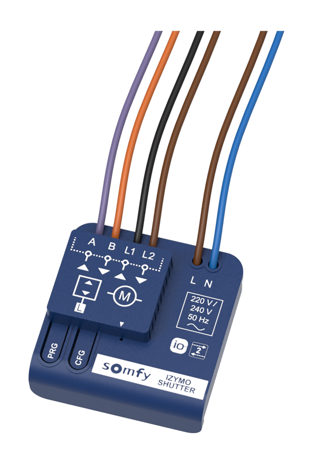 Somfy Unterputz-Empfänger Rollladen io