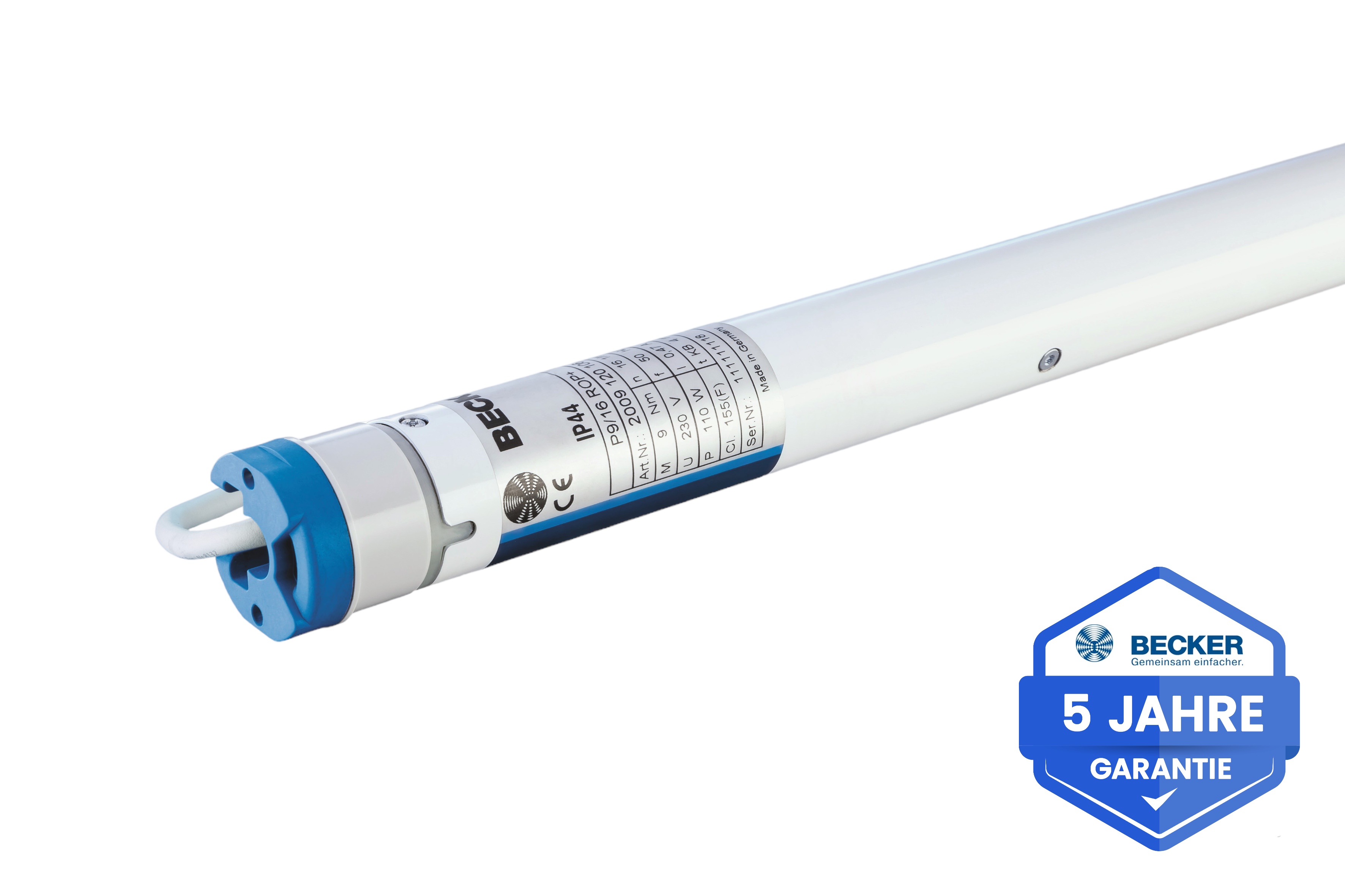 Rohrantrieb P5-16-E03 Kabel: 3,0m