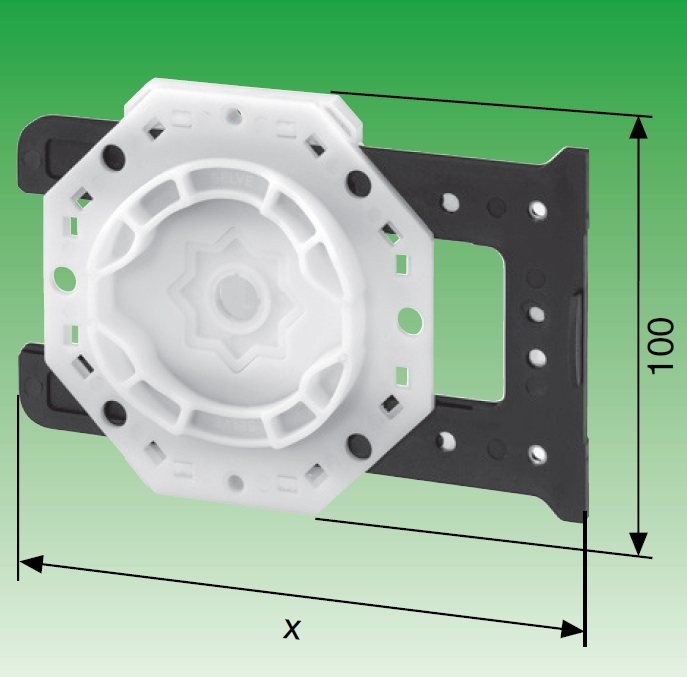 Selve Motorlager für Vorbaurollladen