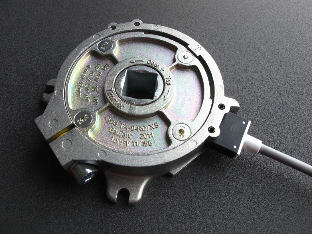 Abrollsicherung mit eingebauter Dämpfung für Rollladen