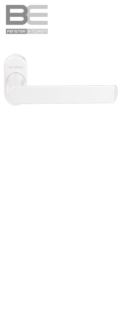 Haustürdrücker 240155 Verkehrsweiß RAL 9016