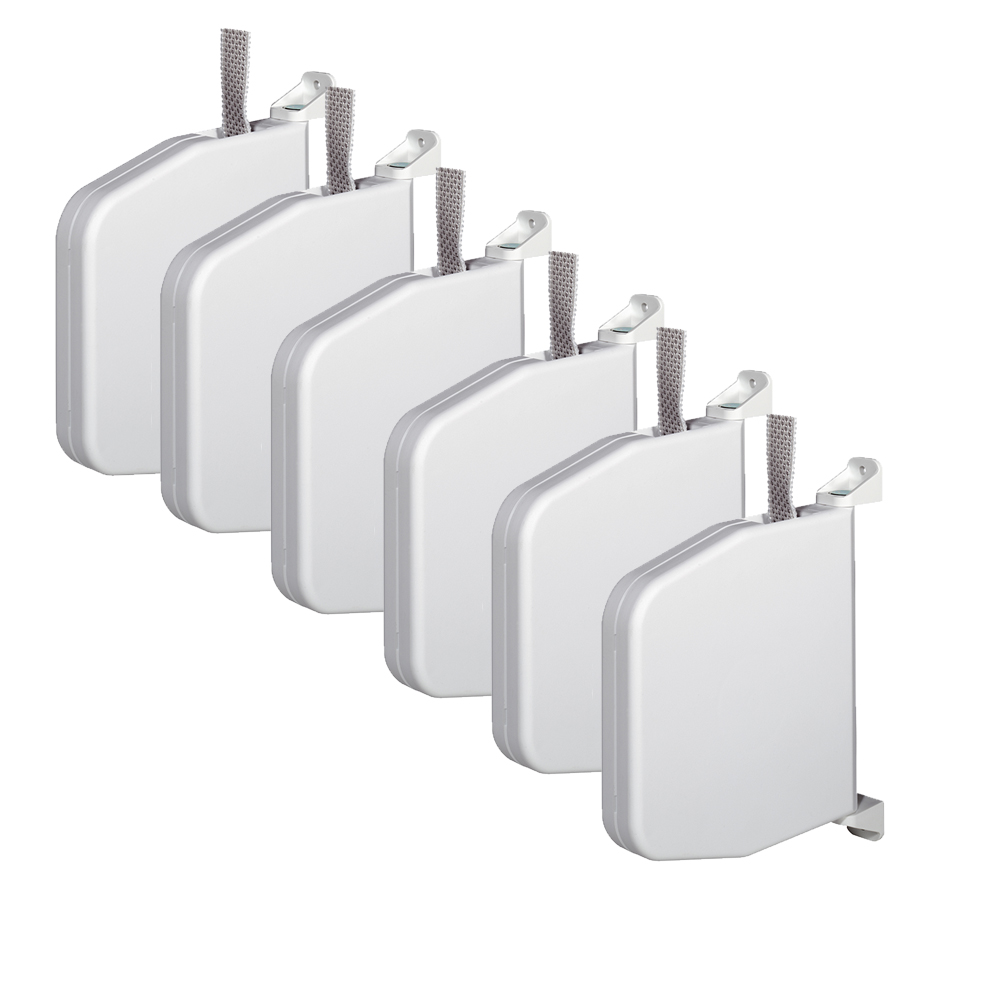 6x Selve Mini-Gurtwickler schwenkbar, 22 mm breit, für 15 mm Gurt