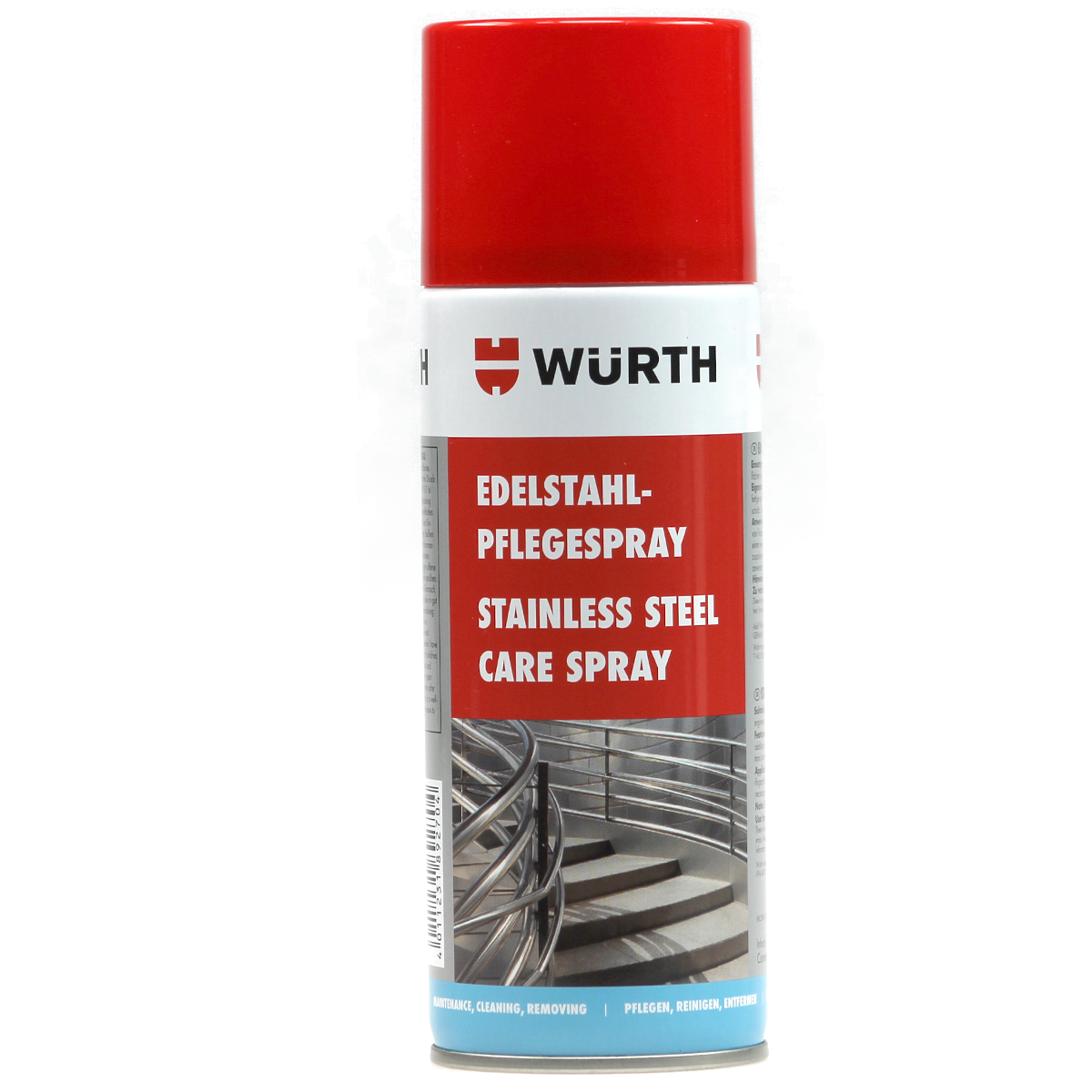 Würth Edelstahl Pflegespray 400ml Edelstahlreiniger Pflege Spray 0893121