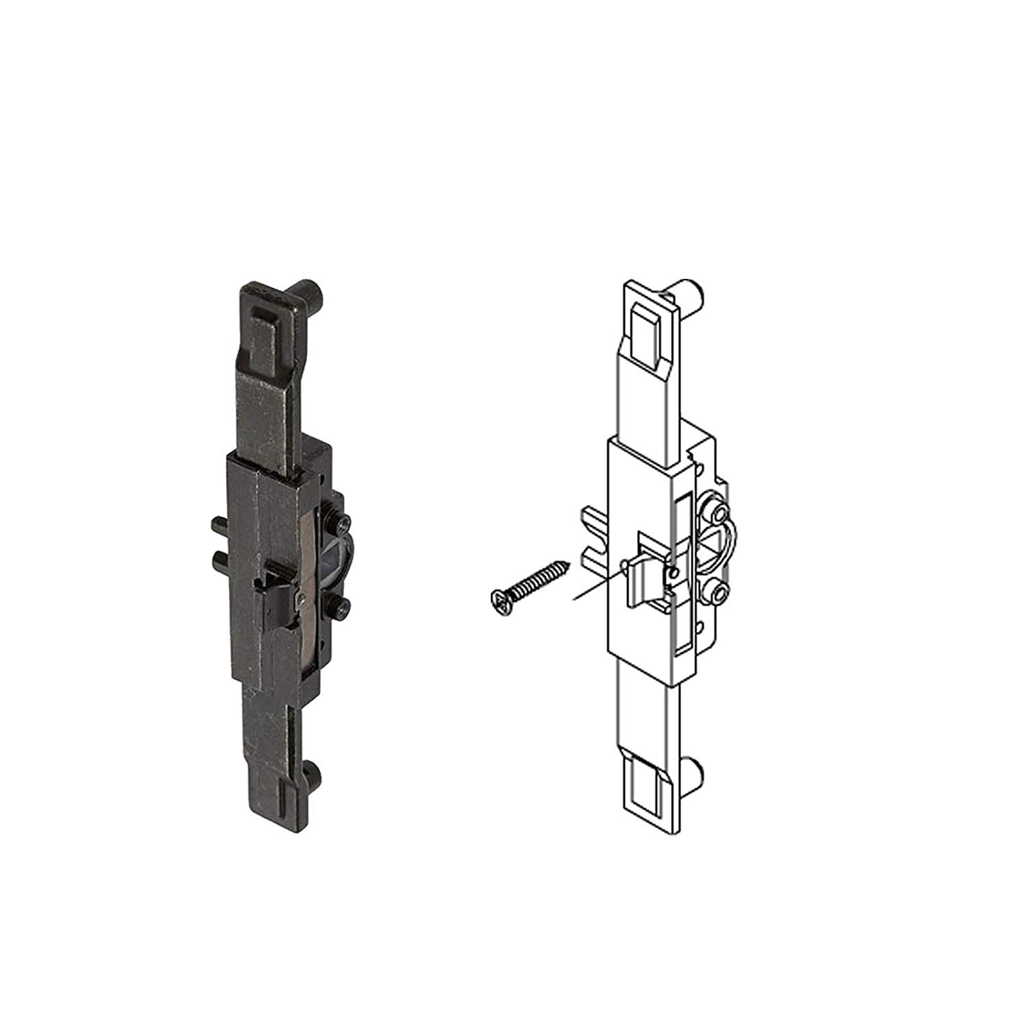 Schüco M&A Fenstergriff Renovierungskit Steckgriff, Kammergetriebe, Rosette