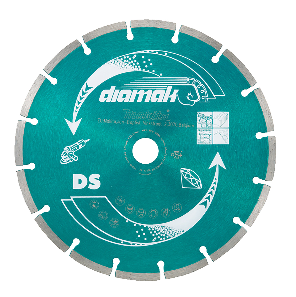 Makita Diamantscheibe Diamak für Winkelschleifer (Ser. Nr. D-61139)