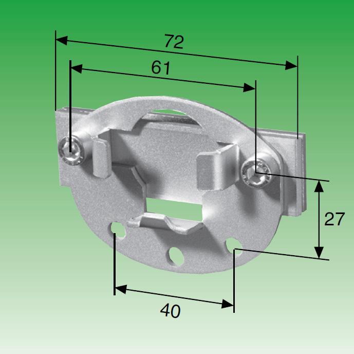 Selve Aufschraublager für Kugellager ø 40mm