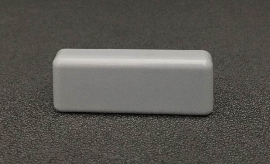 Entwässerungskappe Kunststoff - silbergrau -