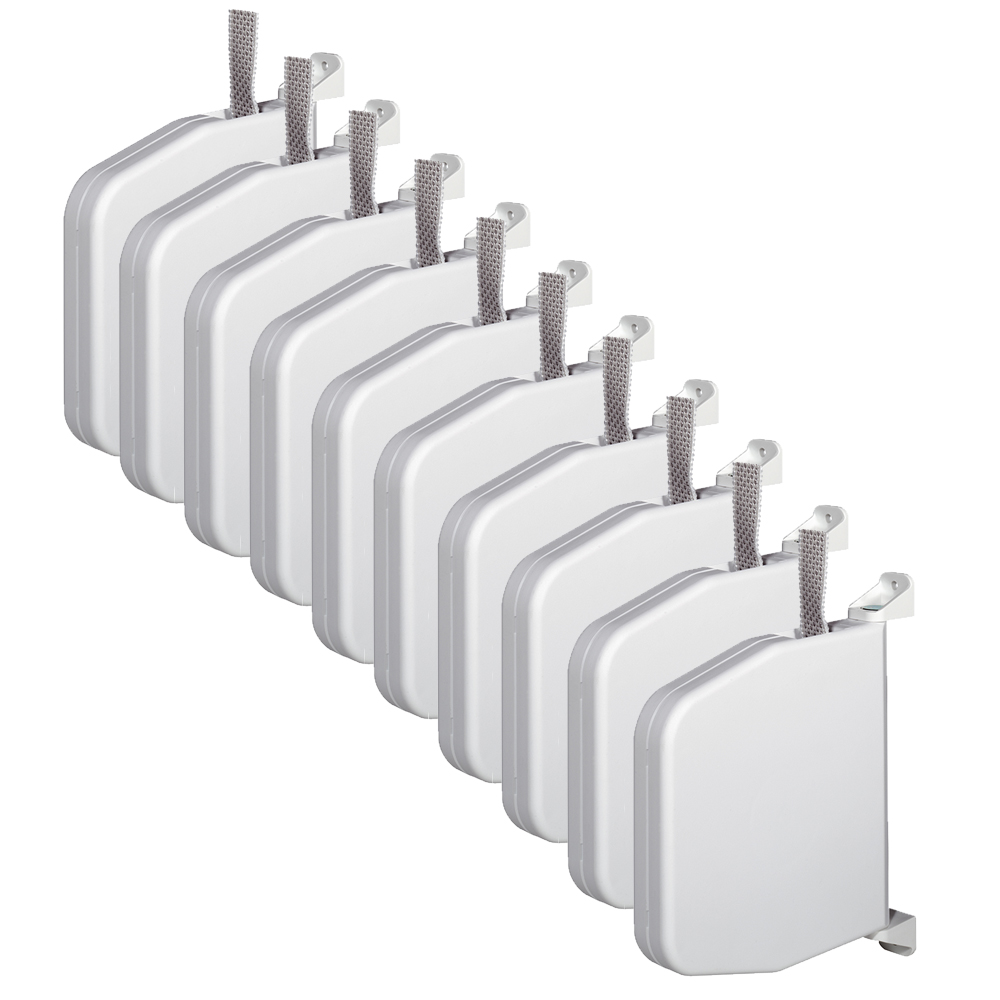 10x Selve Mini-Gurtwickler schwenkbar, 22 mm breit, für 15 mm Gurt