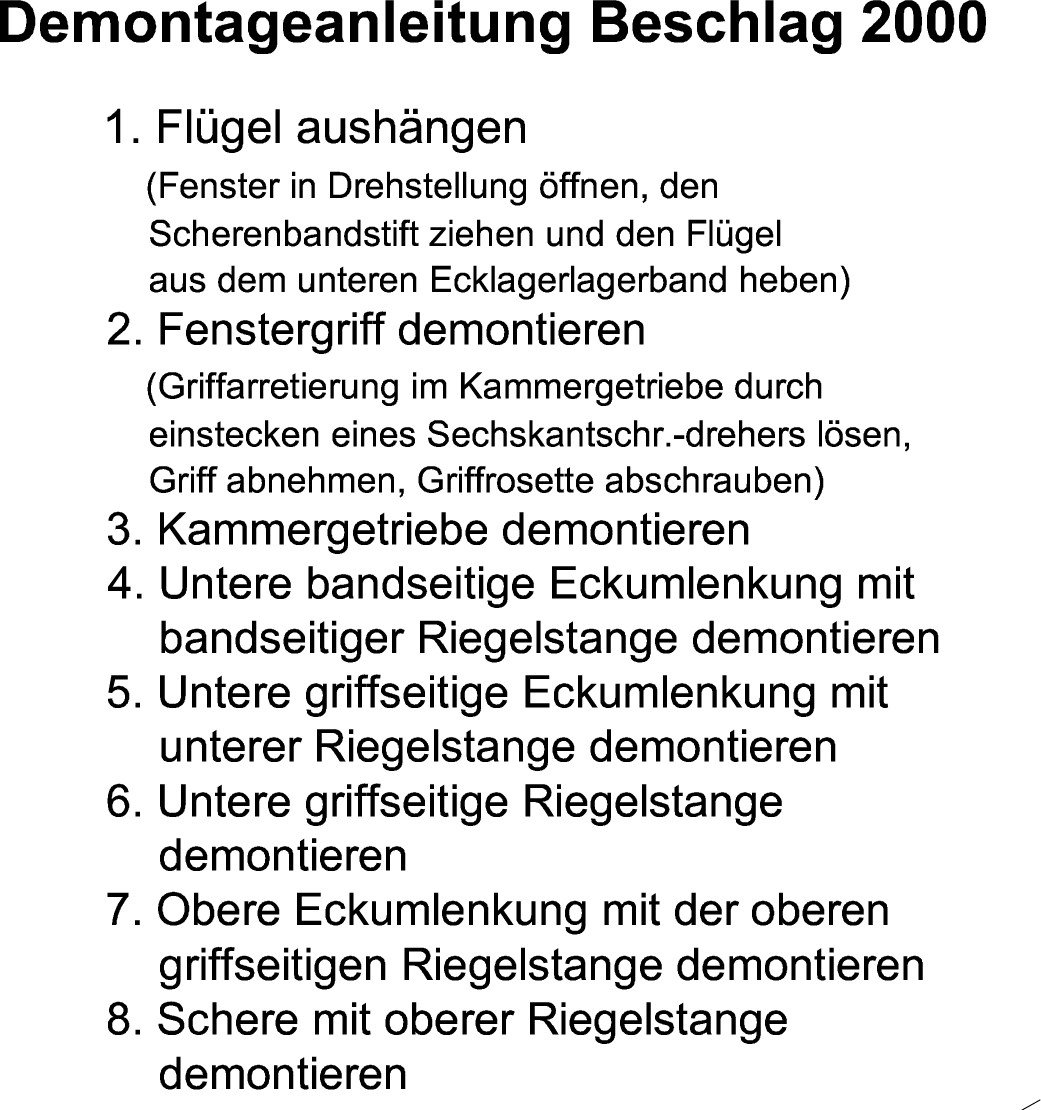 Schüco Fenstergriff (Steckgriff)