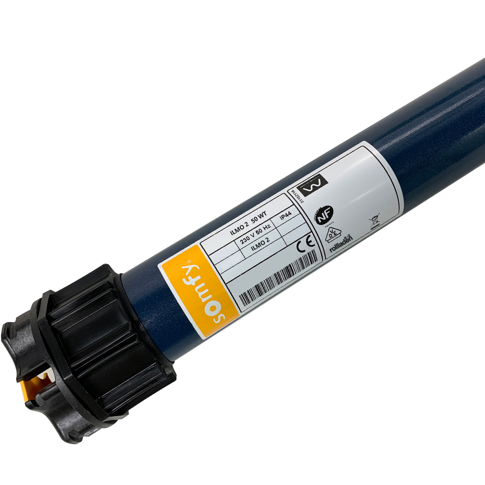 Somfy Rollladenmotor ilmo 2 50 WT - Elektronischer Plug&Play-Antrieb